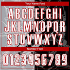Custom Graffiti Pattern White Black Gray-Red Scratch Sublimation Soccer Uniform Jersey photo 4