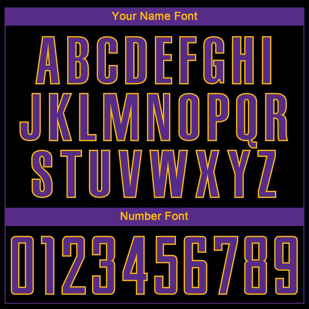 Custom Black Purple-Gold Sublimation Soccer Uniform Jersey photo 4