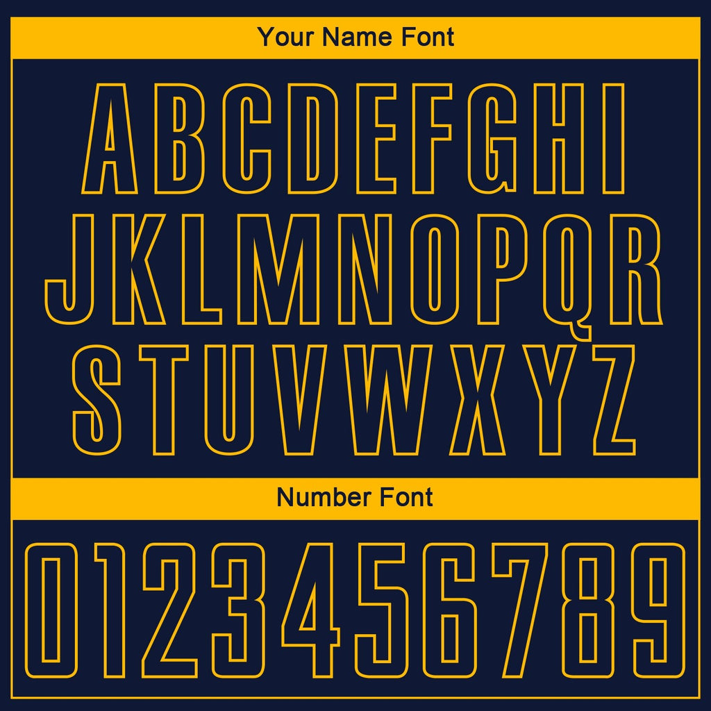 Custom Navy Yellow Sublimation Soccer Uniform Jersey photo 4