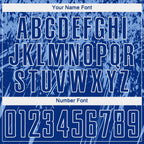 Custom Royal Light Blue-White Sublimation Soccer Uniform Jersey photo 4