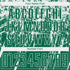 Custom Kelly Green White Sublimation Soccer Uniform Jersey photo 4