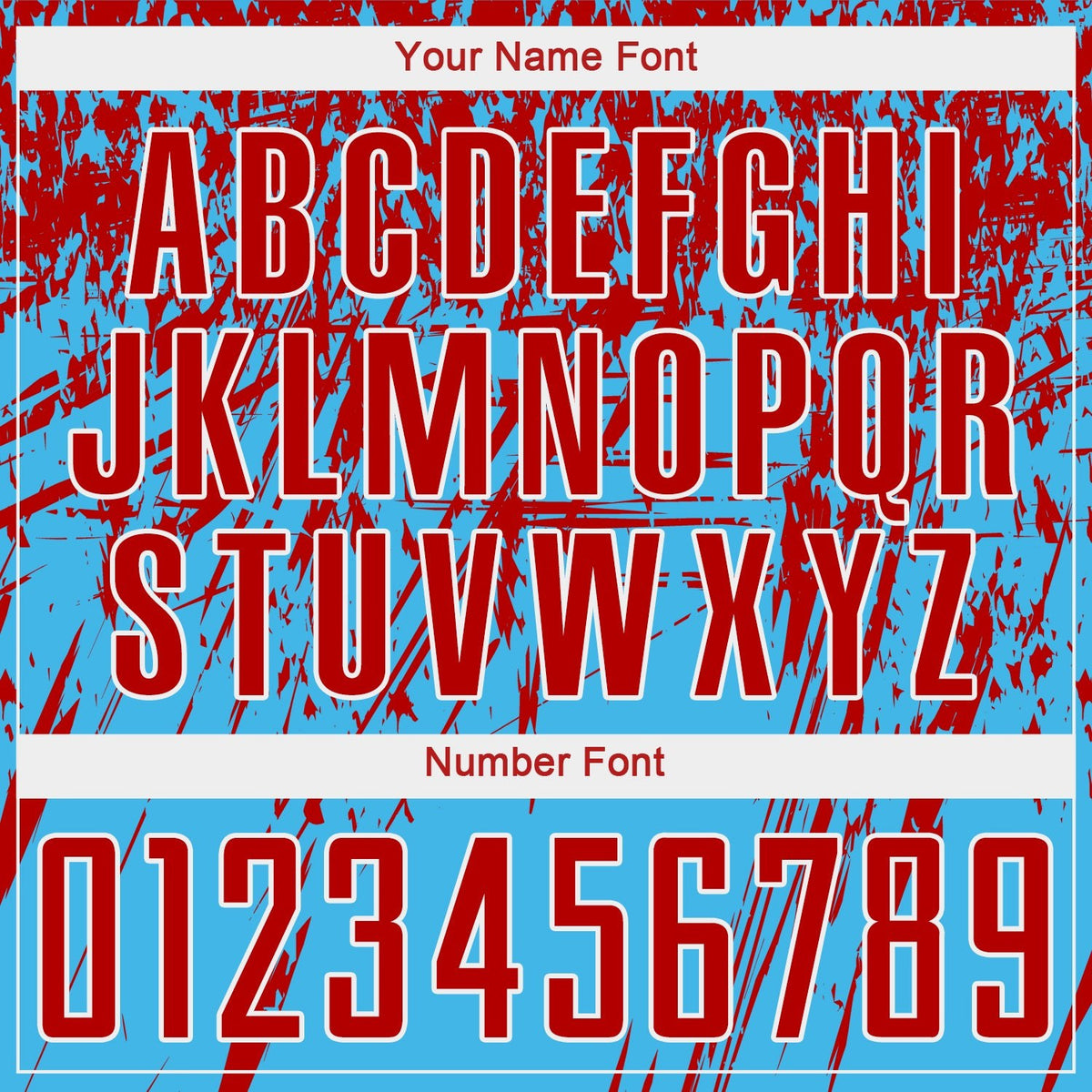 Custom Sky Blue Red-White Sublimation Soccer Uniform Jersey photo 4