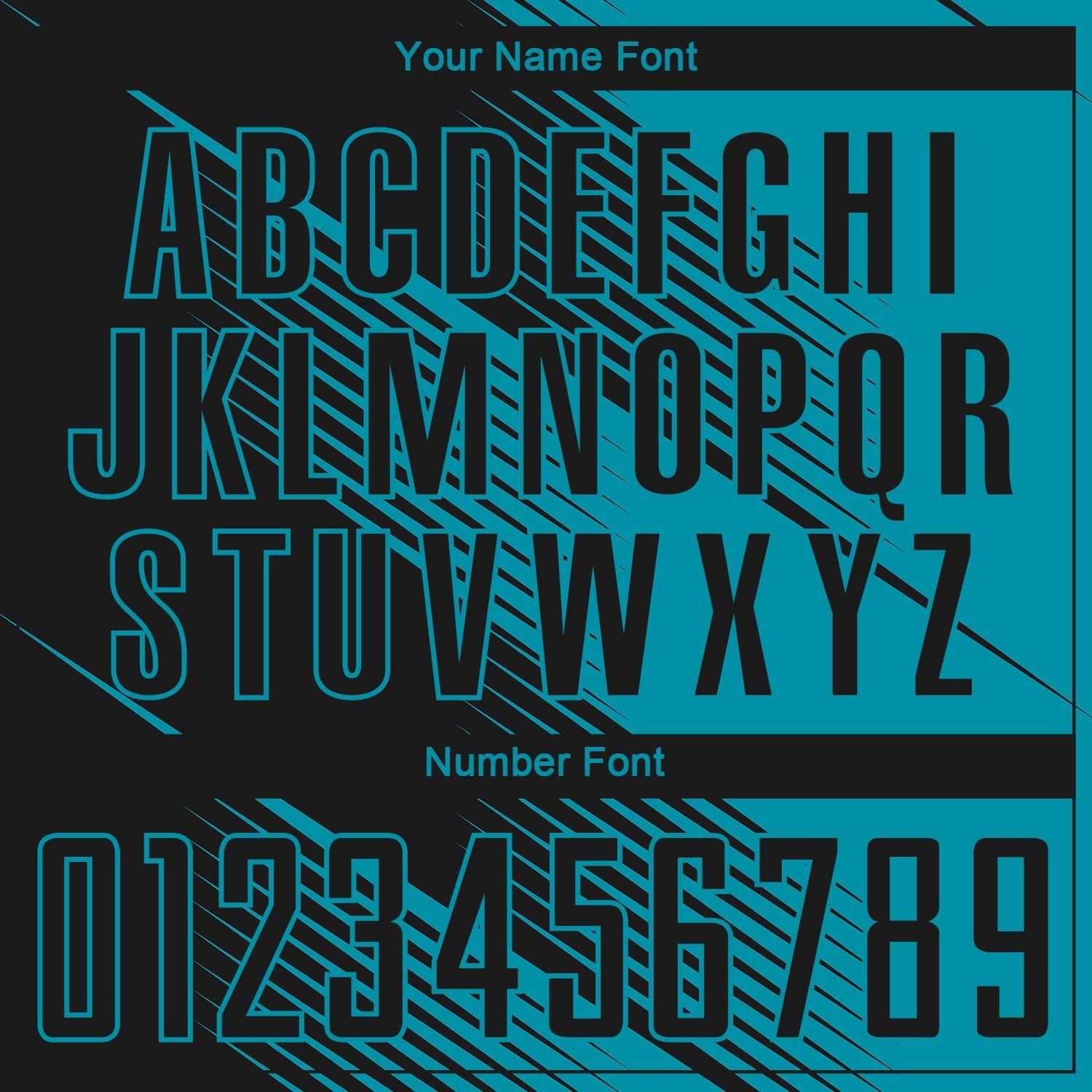 Custom Teal Black Sublimation Soccer Uniform Jersey photo 4