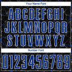 Custom Black Royal-White Sublimation Soccer Uniform Jersey photo 4