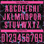 Custom Black Pink-Light Blue Sublimation Soccer Uniform Jersey photo 4