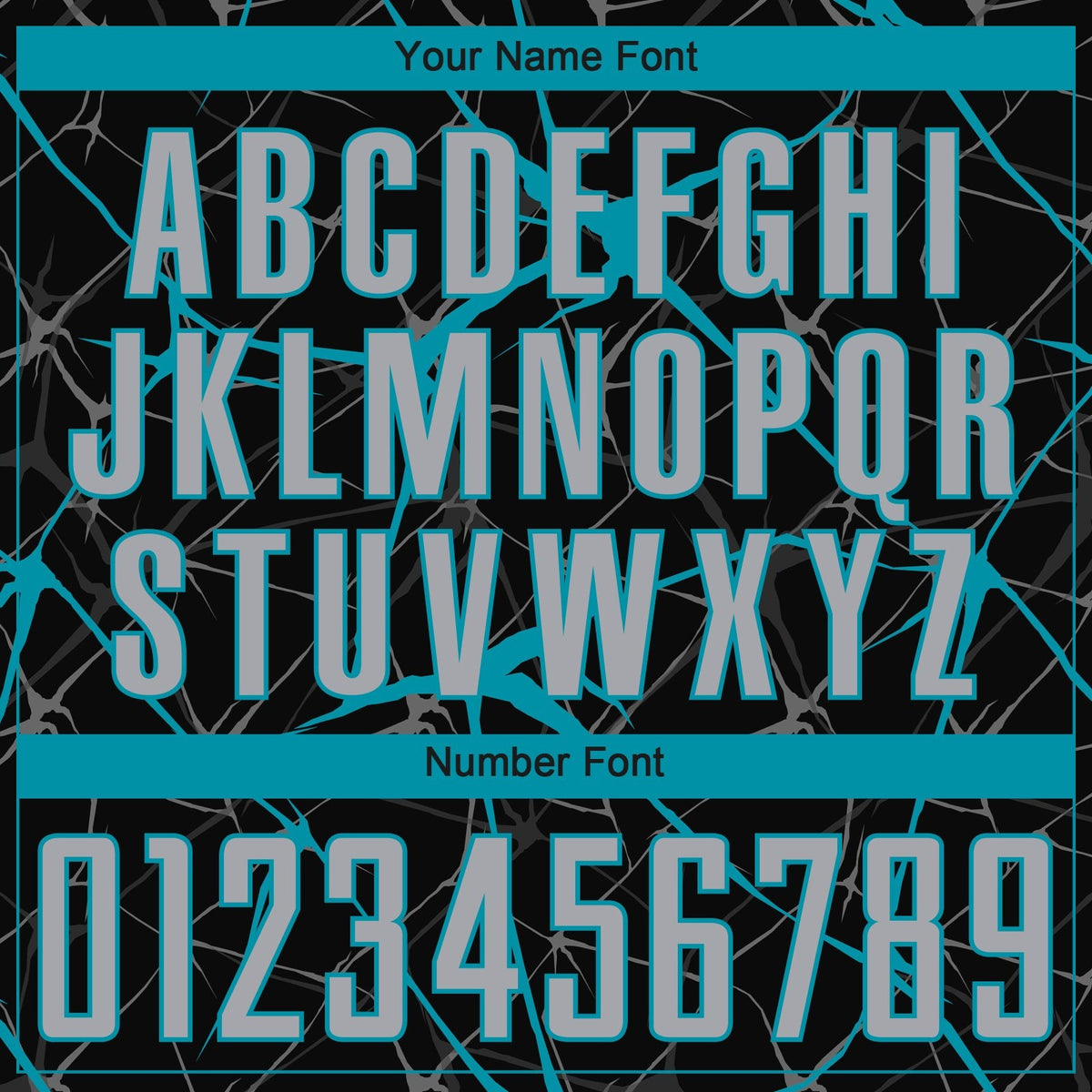Custom Black Gray-Teal Sublimation Soccer Uniform Jersey photo 4