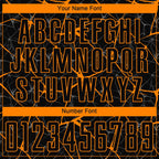 Custom Black Bay Orange Sublimation Soccer Uniform Jersey photo 4