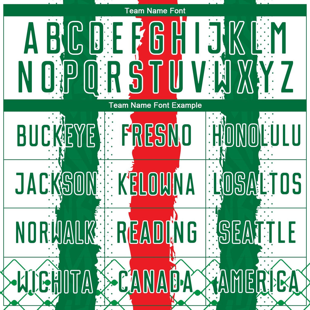 Custom Kelly Green Red-White Sublimation Mexico Soccer Uniform Jersey photo 3