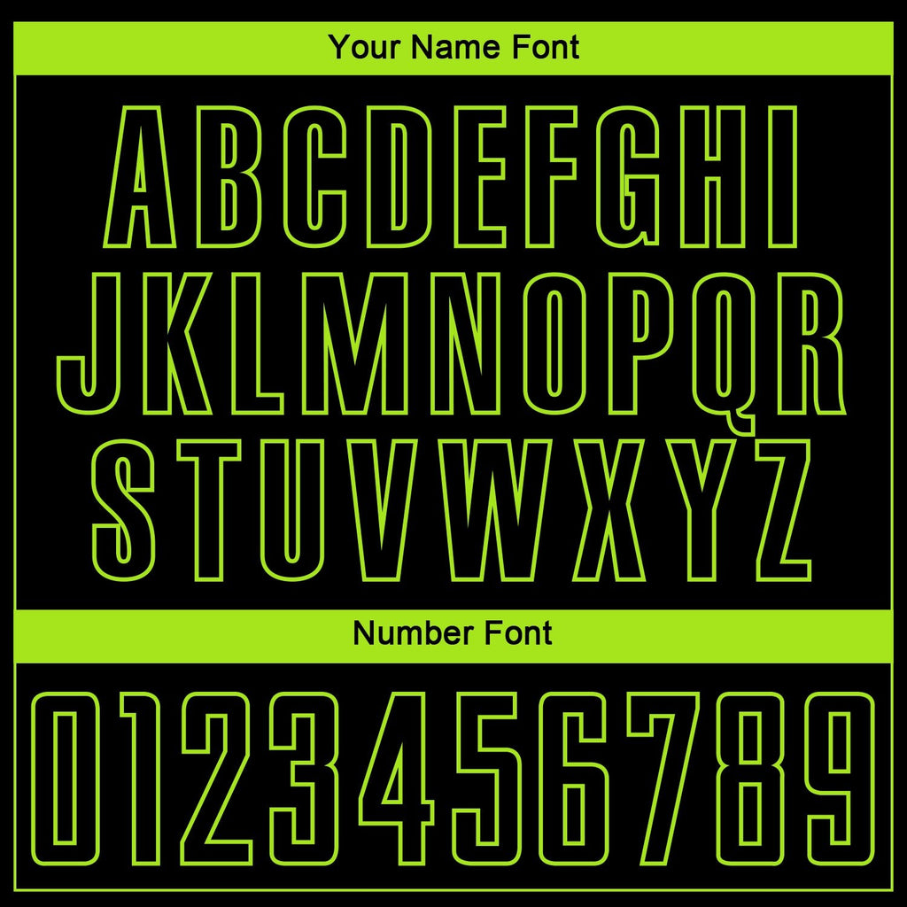 Custom Black Neon Green Sublimation Soccer Uniform Jersey photo 3