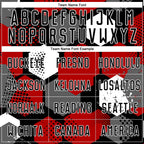 Custom Red Black-White Sublimation Soccer Uniform Jersey photo 3