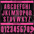 Custom Black Pink Sublimation Soccer Uniform Jersey photo 4
