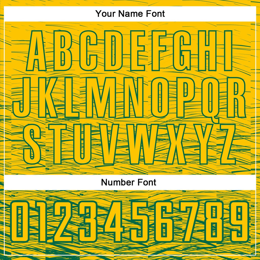 Custom Yellow Kelly Green Sublimation Soccer Uniform Jersey photo 4