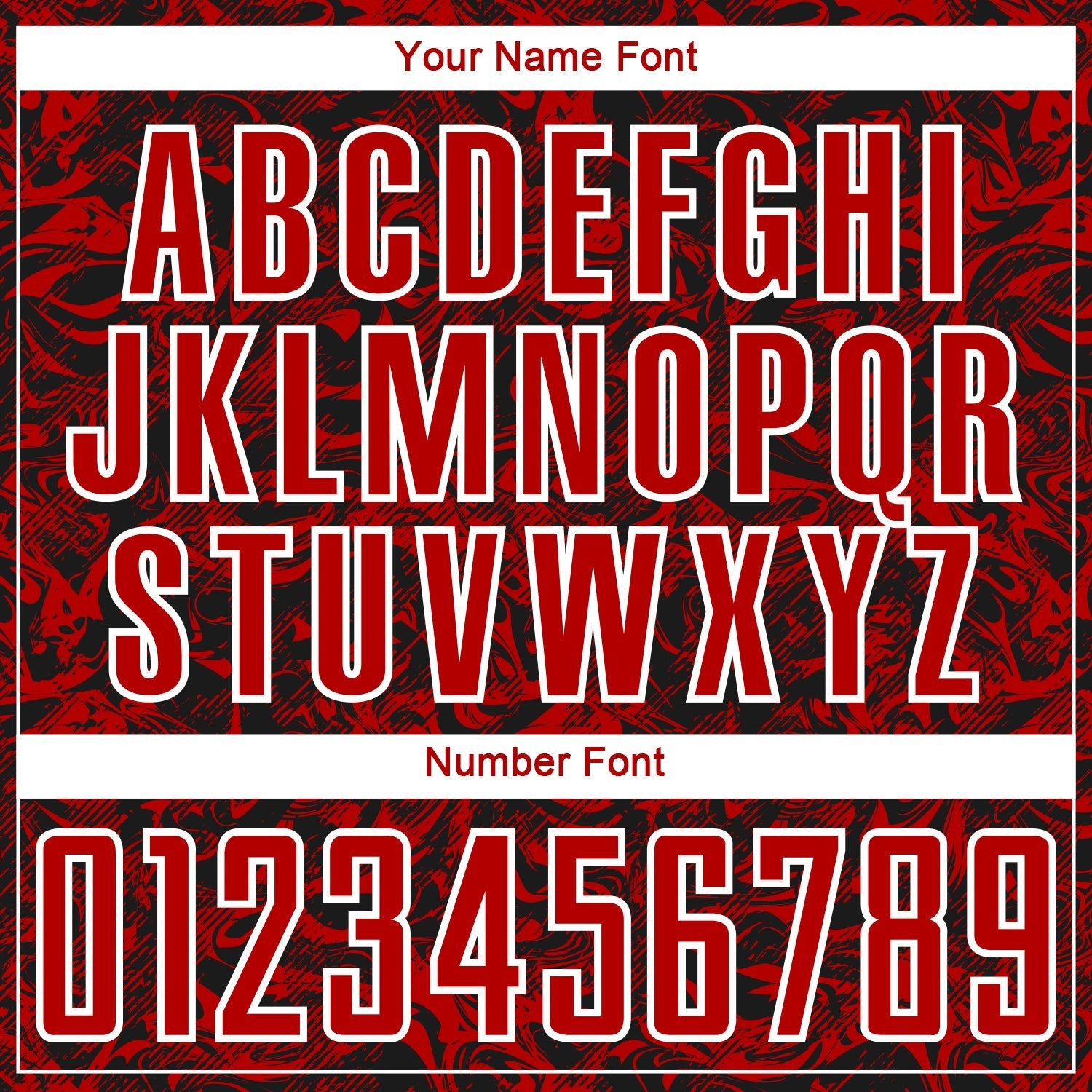 Custom Black Red-White Abstract Fluid Sublimation Soccer Uniform Jersey photo 5