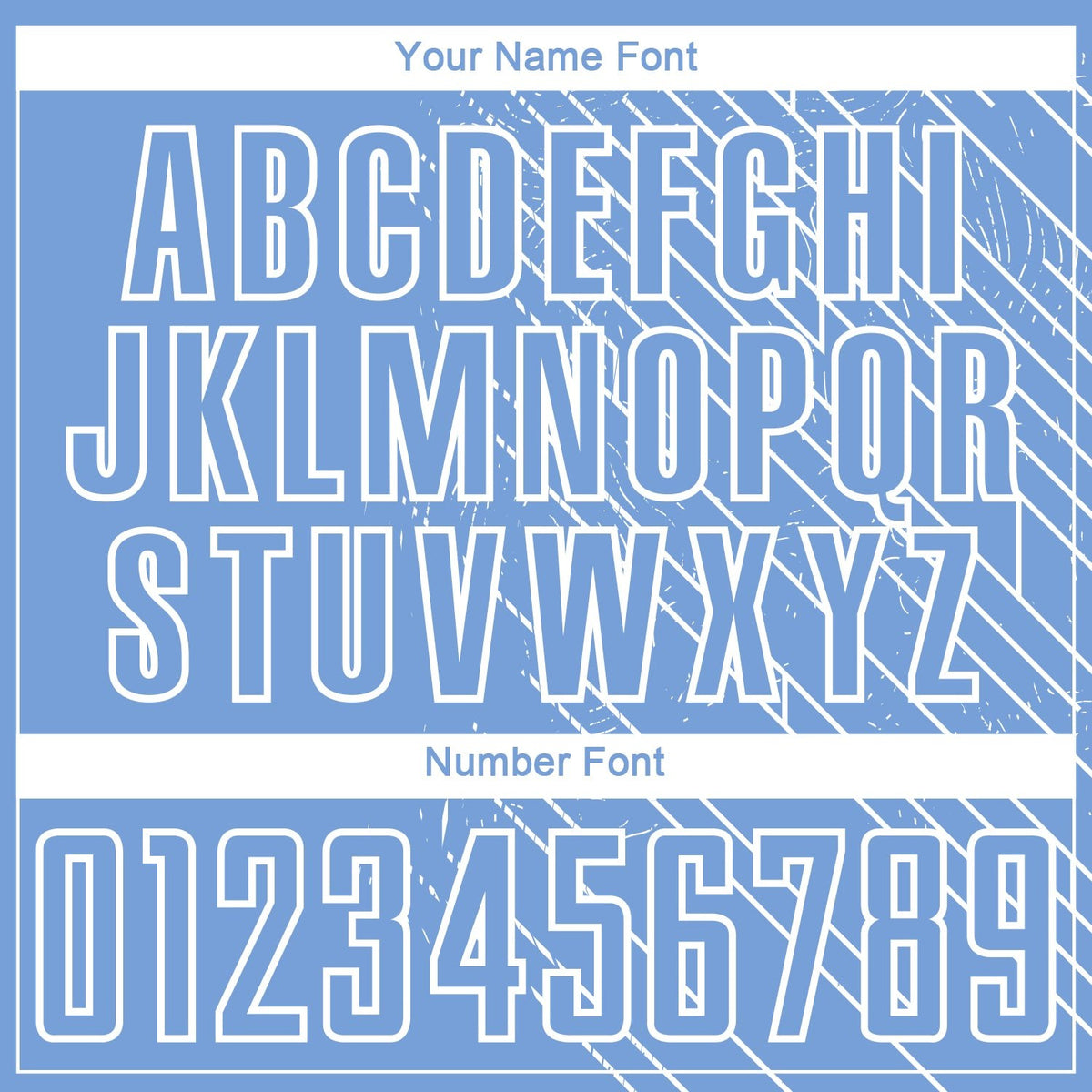 Custom Light Blue White Lines Sublimation Soccer Uniform Jersey photo 4