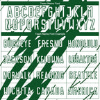 Custom Kelly Green White Sublimation Soccer Uniform Jersey photo 4