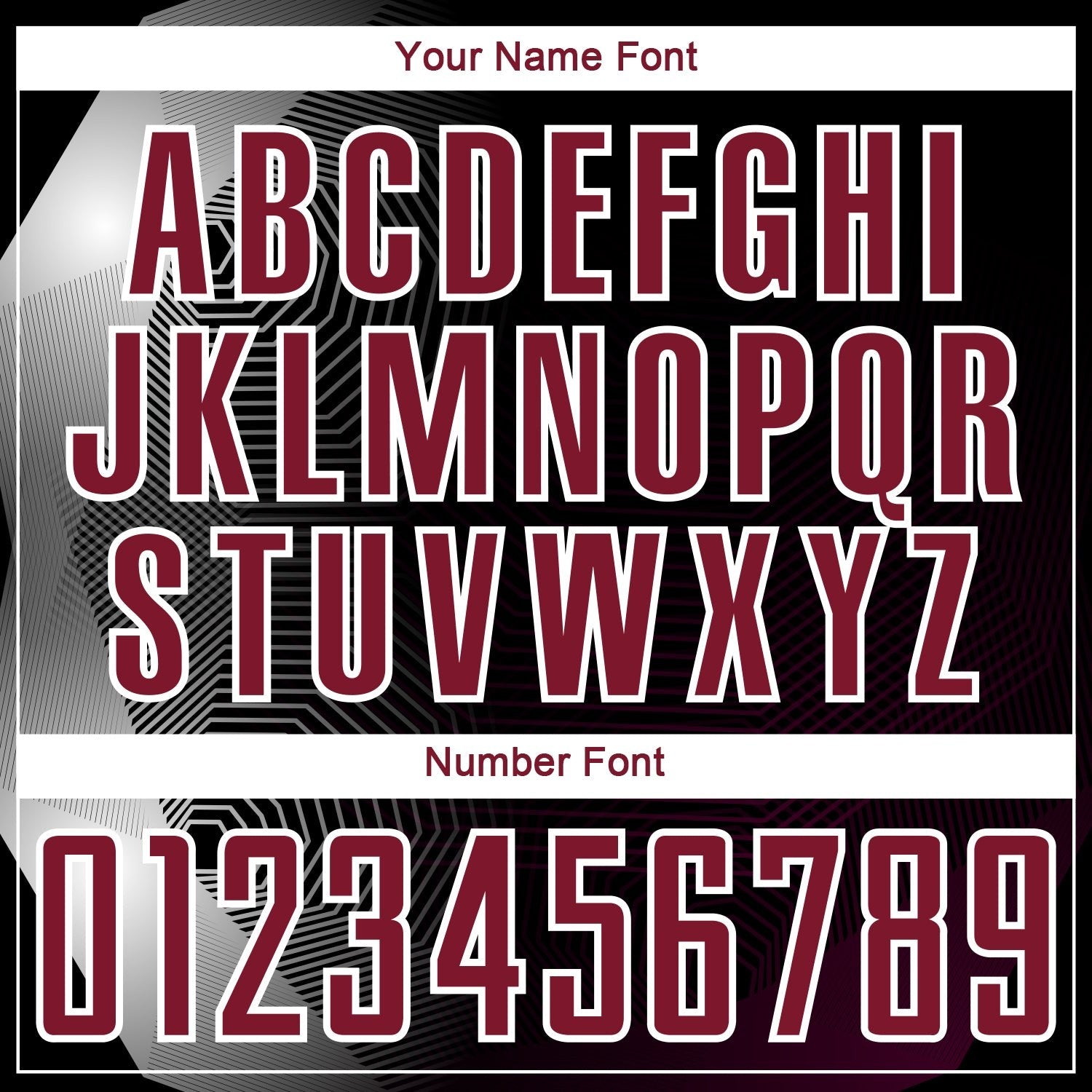 Custom Black Crimson-White Geometric Lines Sublimation Soccer Uniform Jersey photo 5
