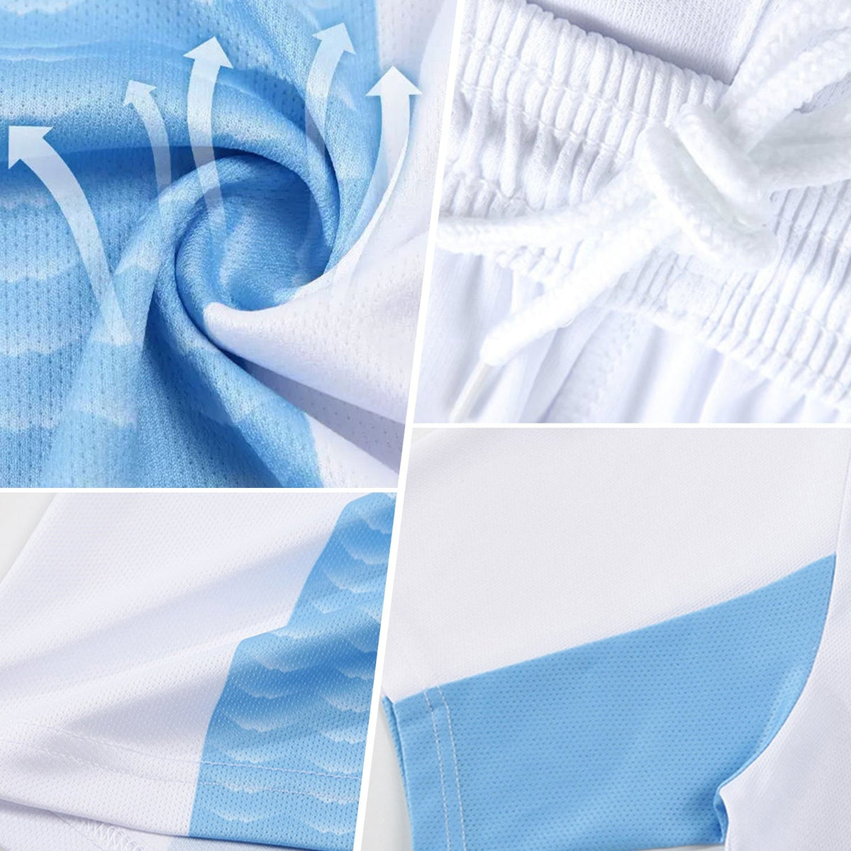 Custom Green Cream-Black Gradient Geometric Lines Sublimation Soccer Uniform Jersey photo 3