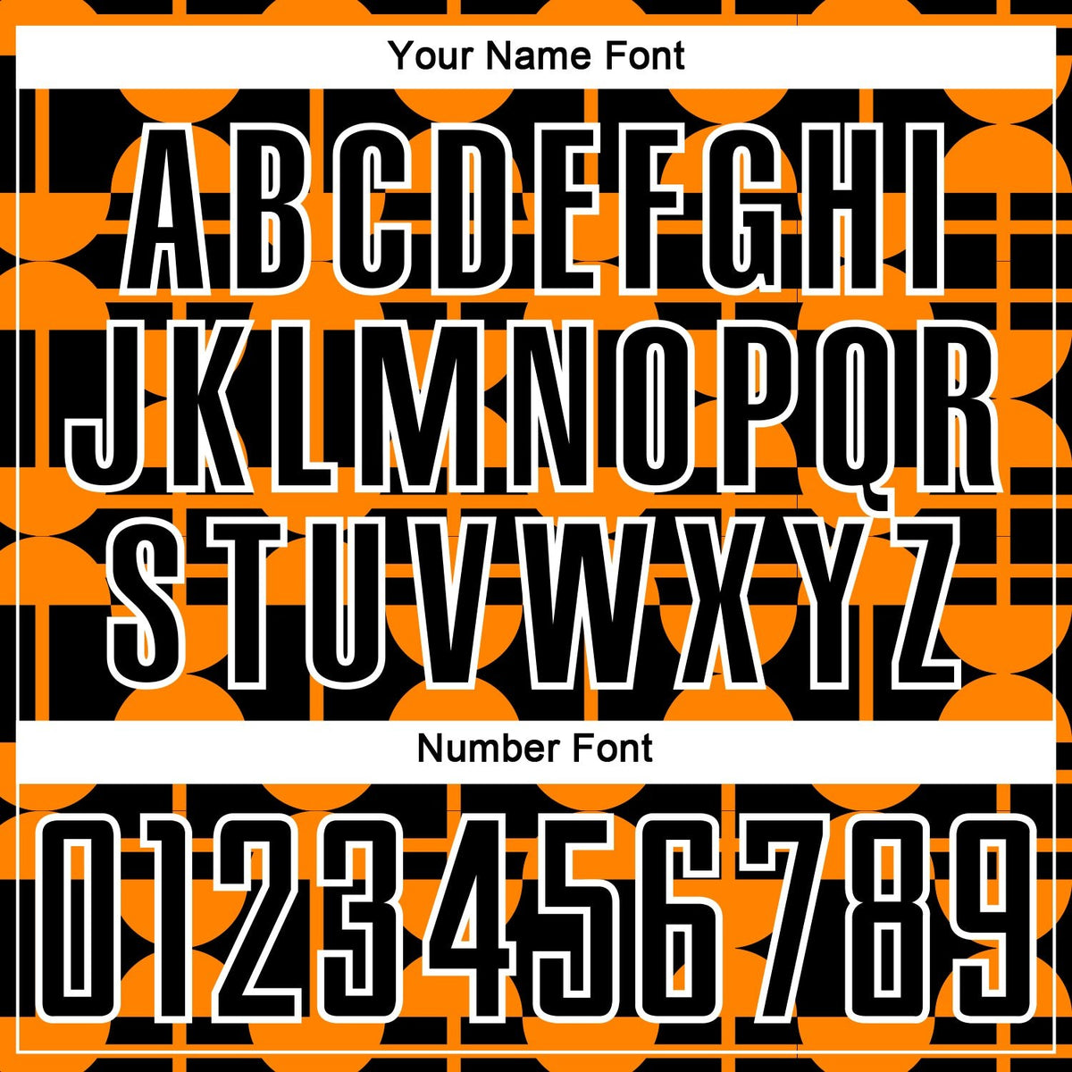 Custom Black Bay Orange-White Geometric Shapes Sublimation Soccer Uniform Jersey photo 5