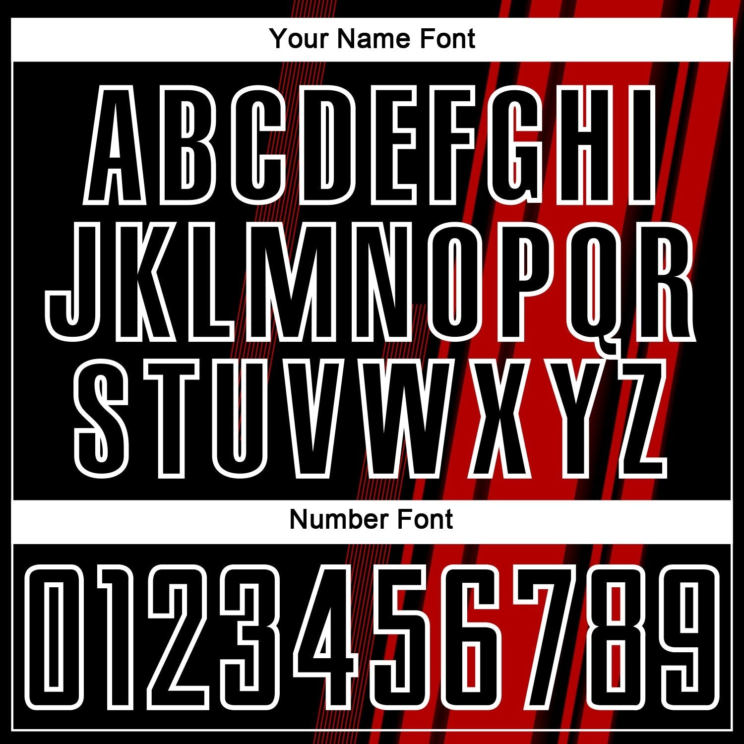 Custom Red Black-White Lines Sublimation Soccer Uniform Jersey photo 5