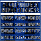 Custom US Navy Blue Black-White Lines Sublimation Soccer Uniform Jersey photo 4