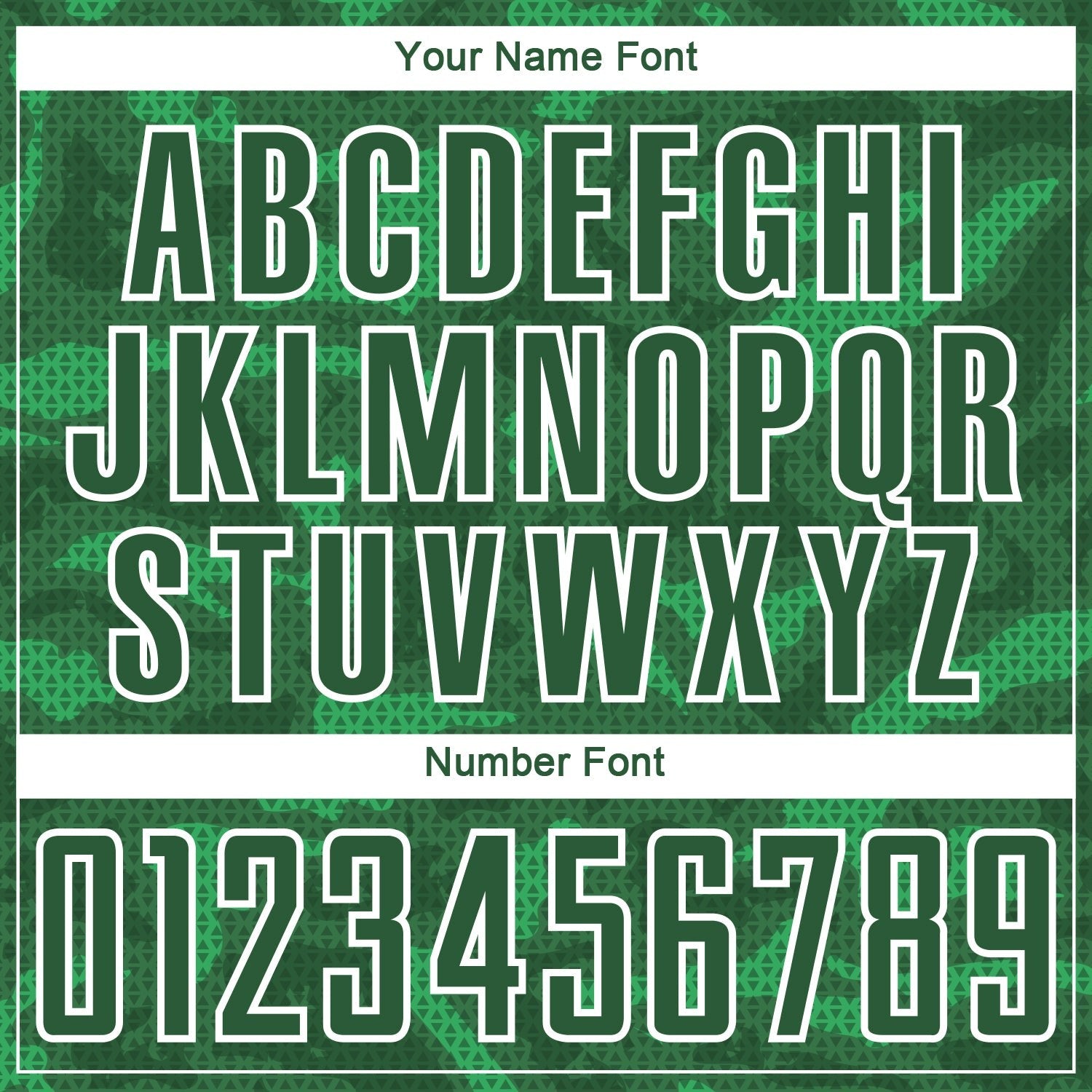 Custom Kelly Green White Geometric Shapes Sublimation Soccer Uniform Jersey photo 5