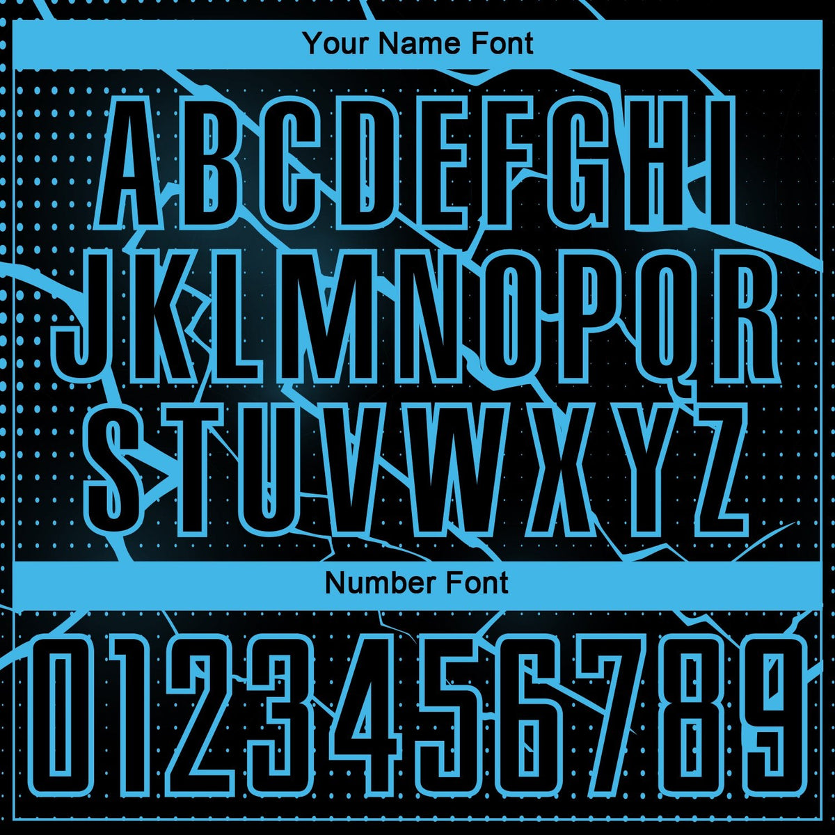 Custom Black Sky Blue Lightning Sublimation Soccer Uniform Jersey photo 5