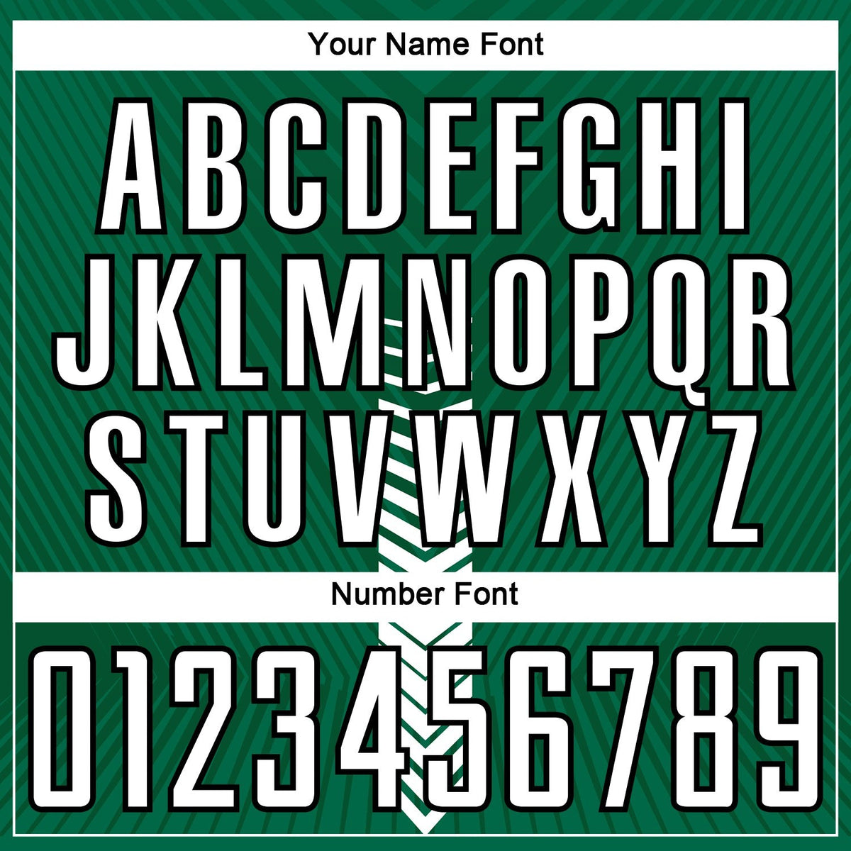 Custom Kelly Green White-Black Arrow Shapes Sublimation Soccer Uniform Jersey photo 6