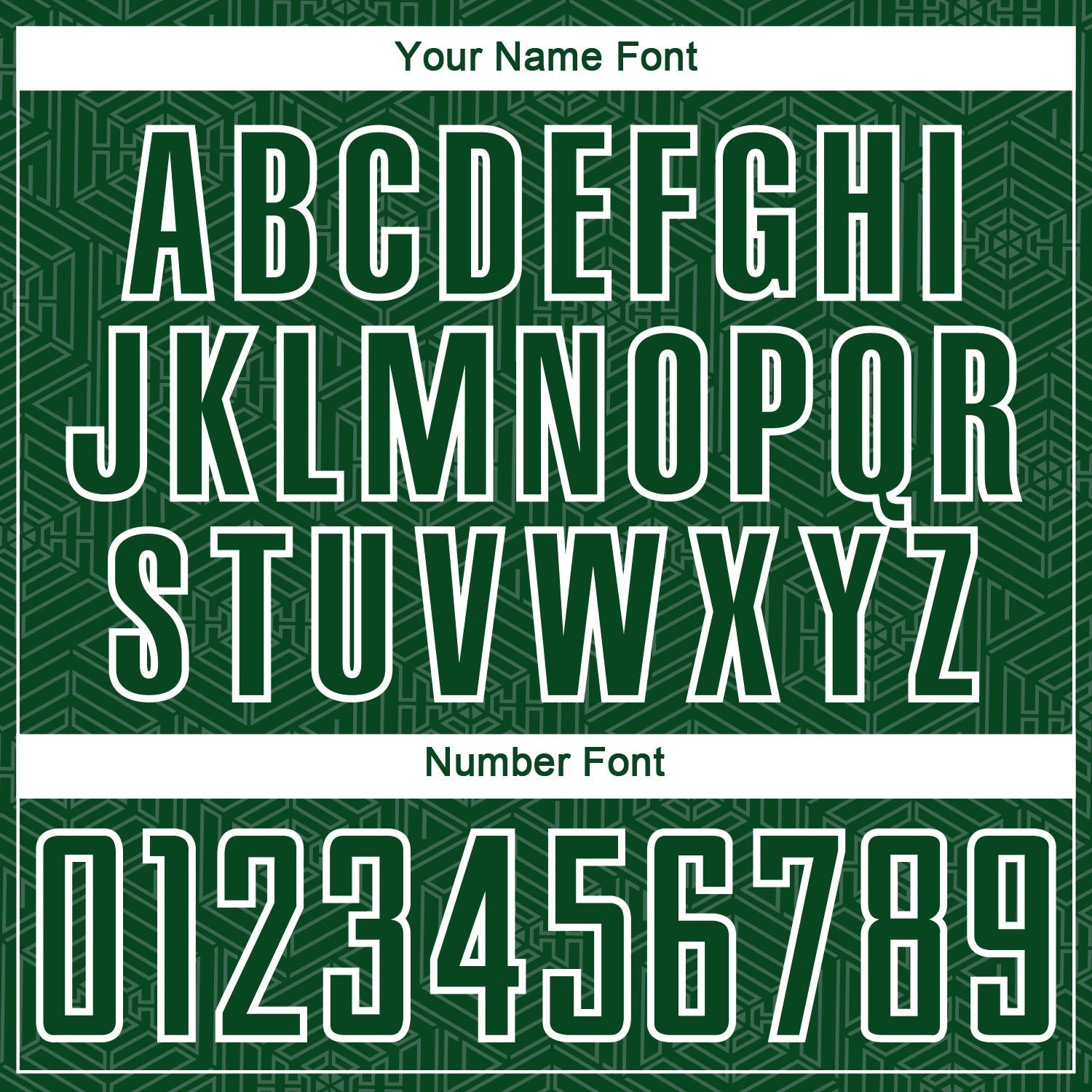 Custom Green White Geometric Shapes Sublimation Soccer Uniform Jersey photo 5