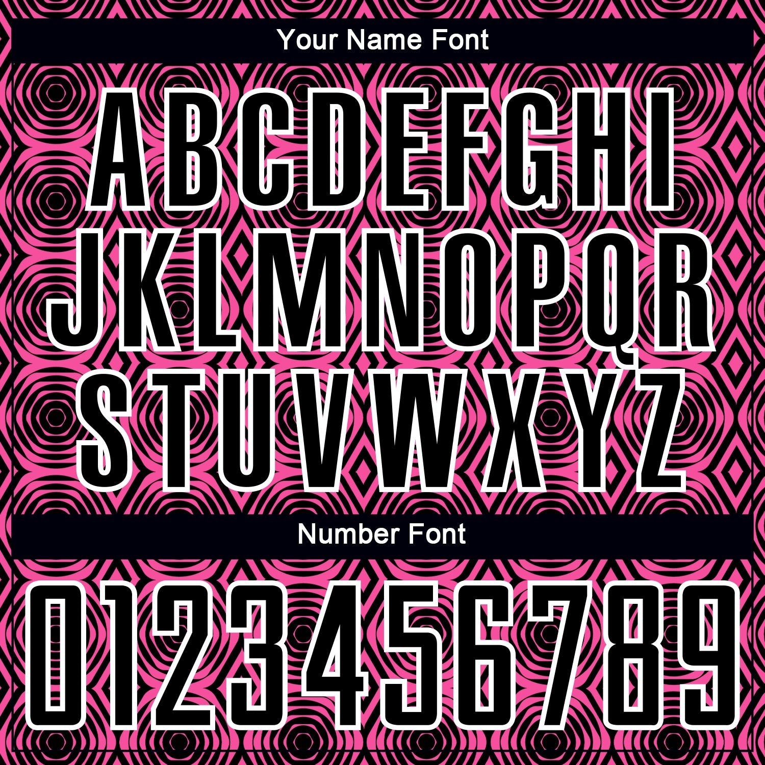 Custom Pink Black-White Geometric Shapes Sublimation Soccer Uniform Jersey photo 5