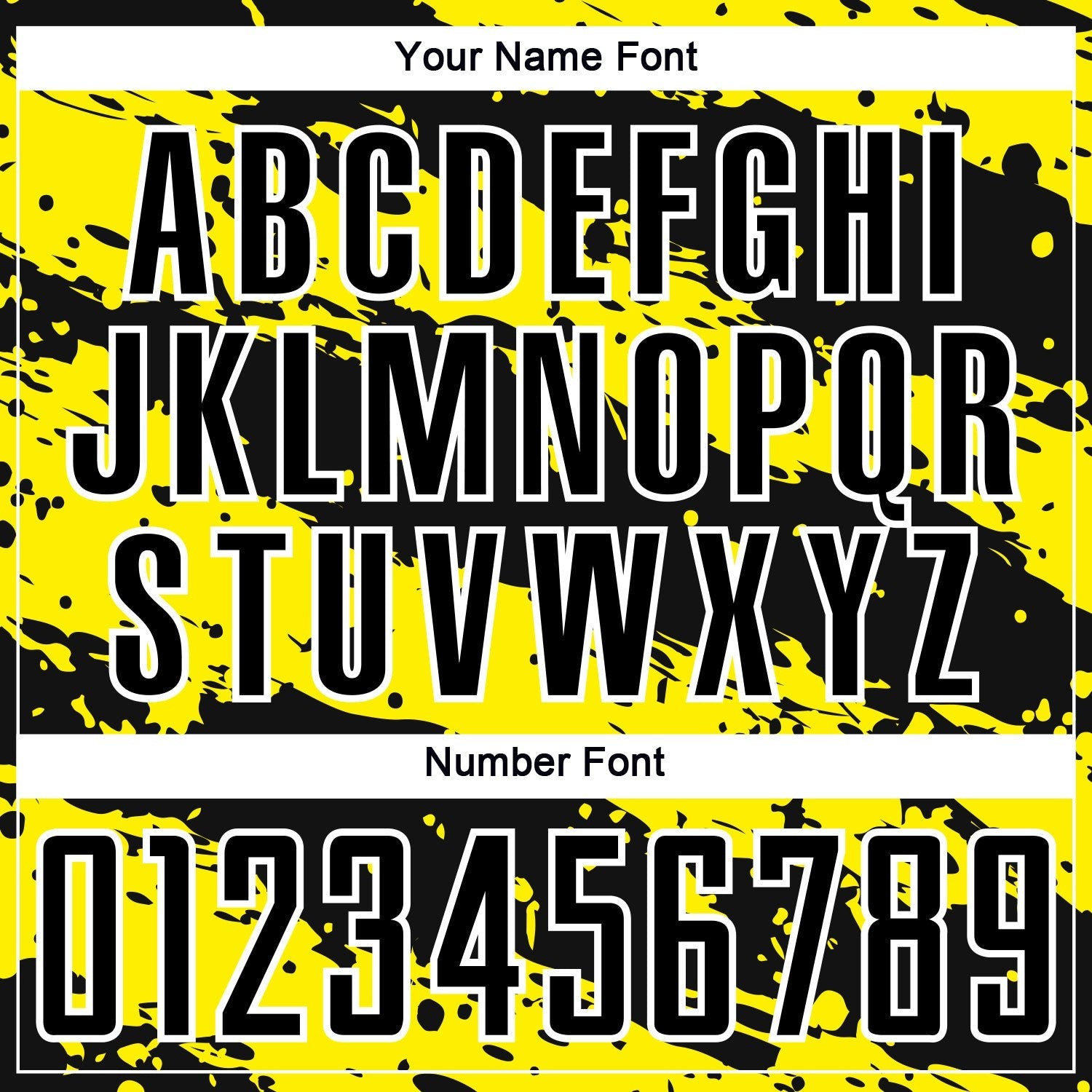 Custom Black Light Yellow-White Splash Sublimation Soccer Uniform Jersey photo 5