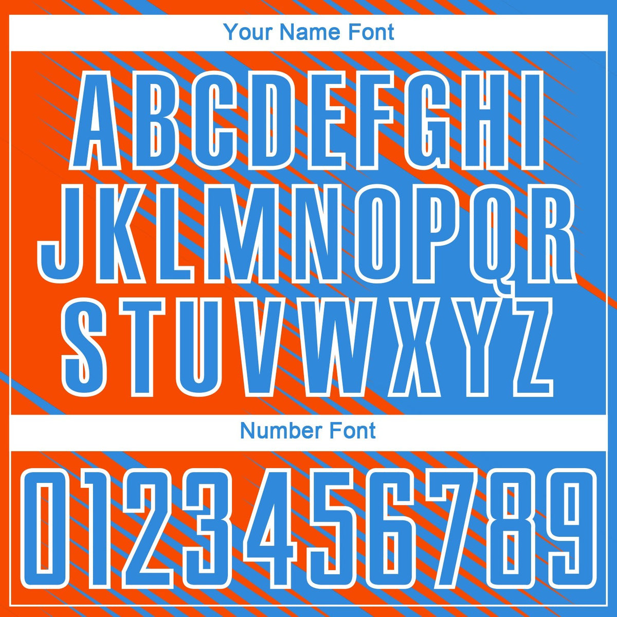 Custom Powder Blue Orange-White Line Sublimation Soccer Uniform Jersey photo 5