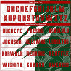 Custom Graffiti Pattern Red-Green Scratch Sublimation Soccer Uniform Jersey photo 4