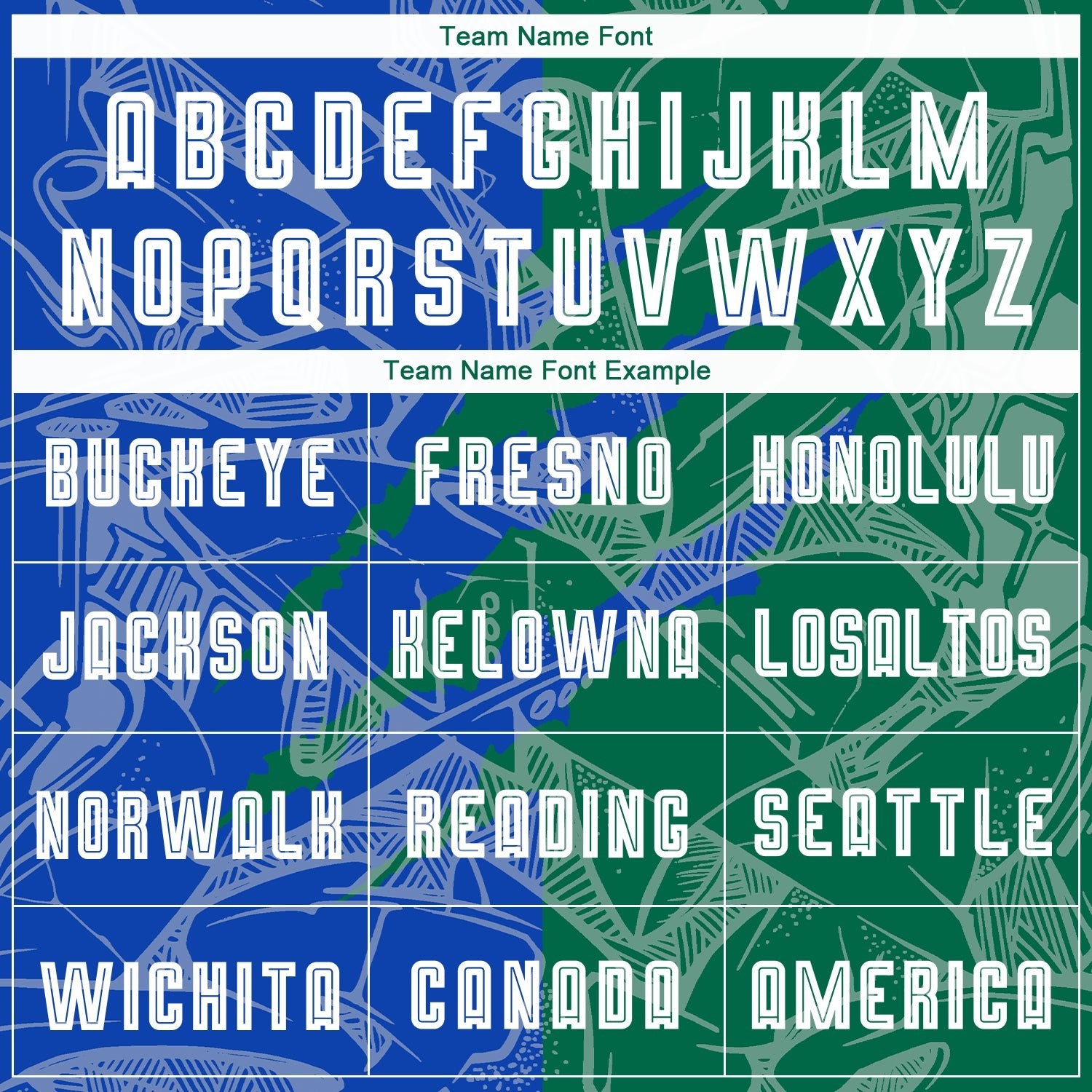Custom Graffiti Pattern Thunder Blue-Kelly Green Scratch Sublimation Soccer Uniform Jersey photo 3