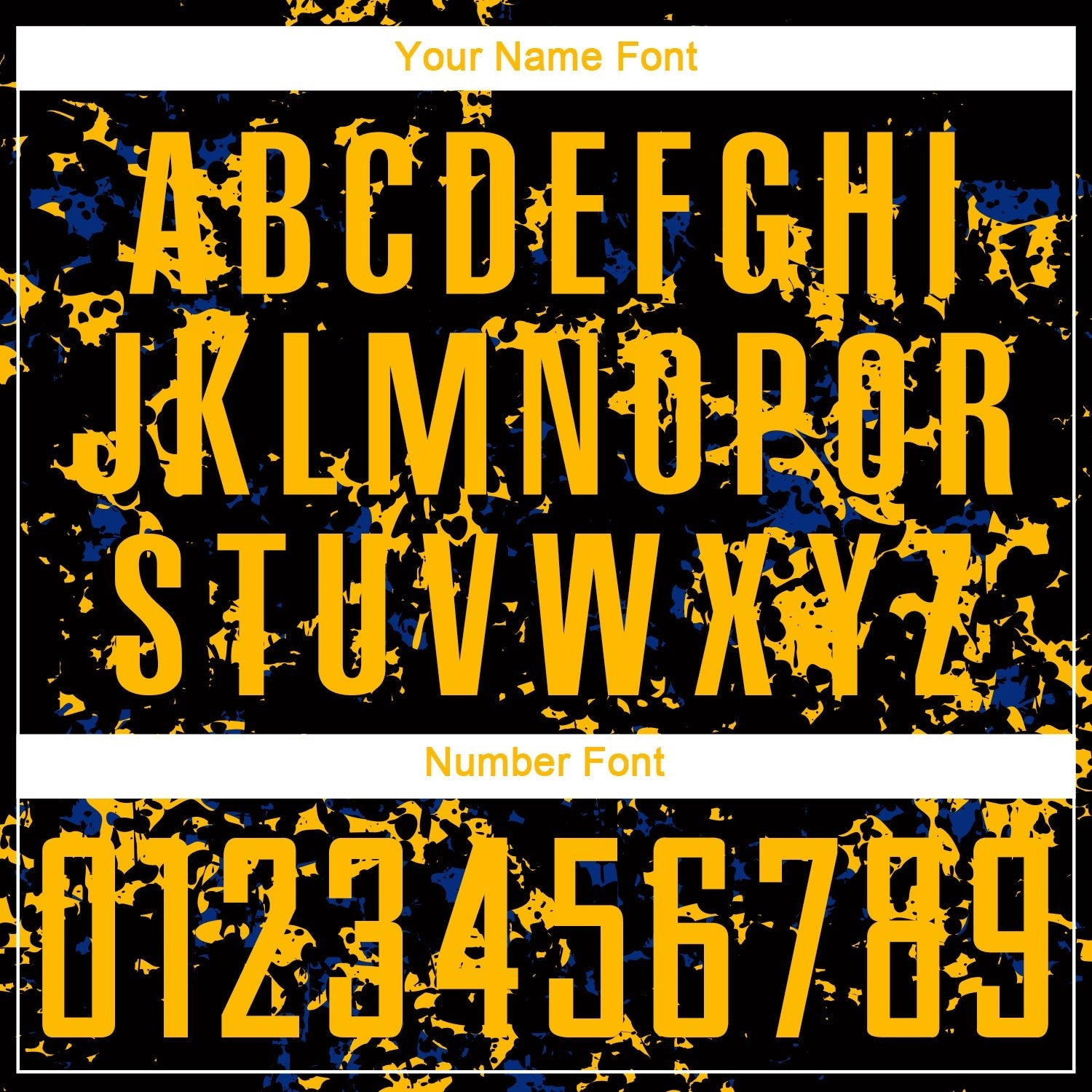 Custom Black Gold-Royal Abstract Fragment Art Sublimation Soccer Uniform Jersey photo 5