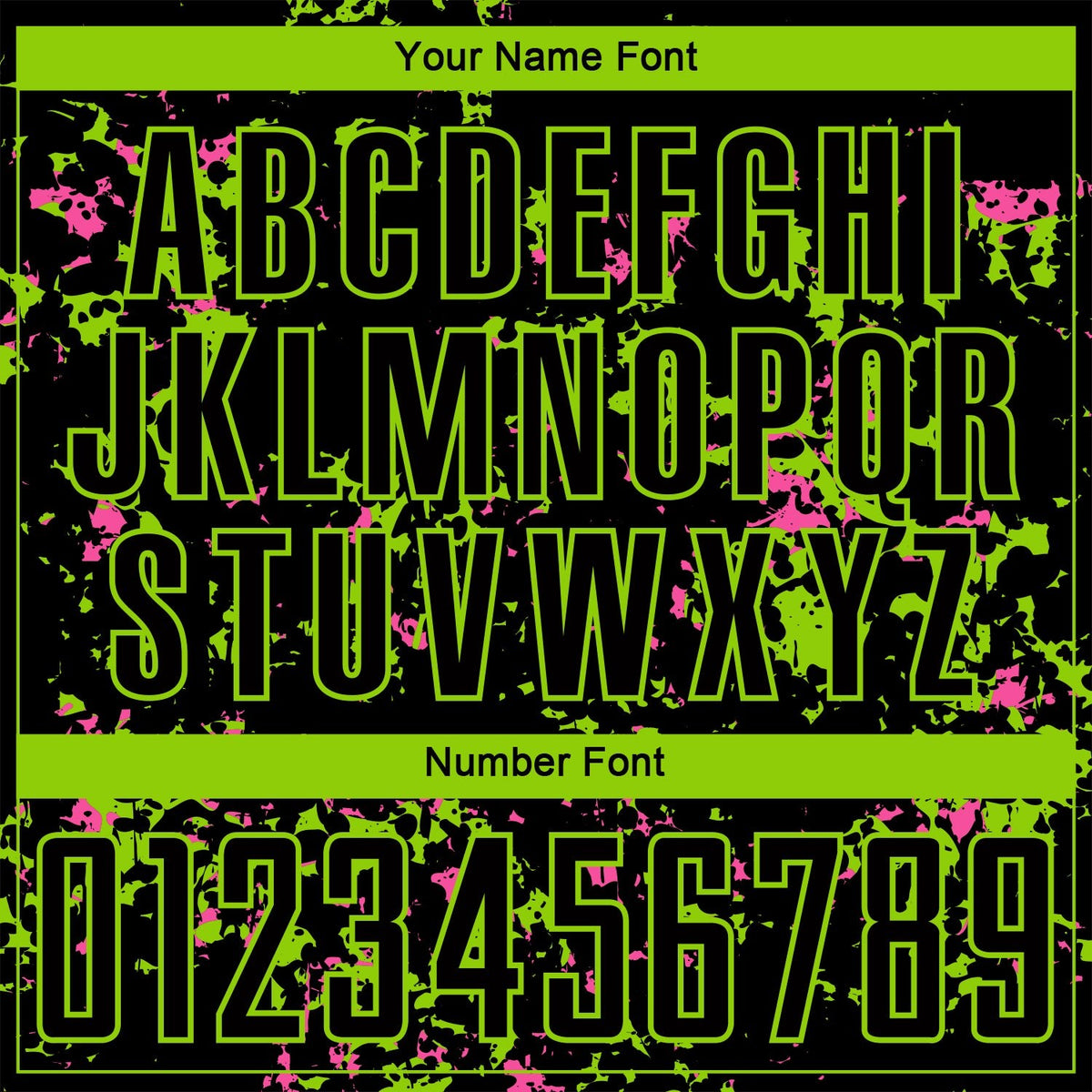 Custom Black Neon Green-Pink Abstract Fragment Art Sublimation Soccer Uniform Jersey photo 5