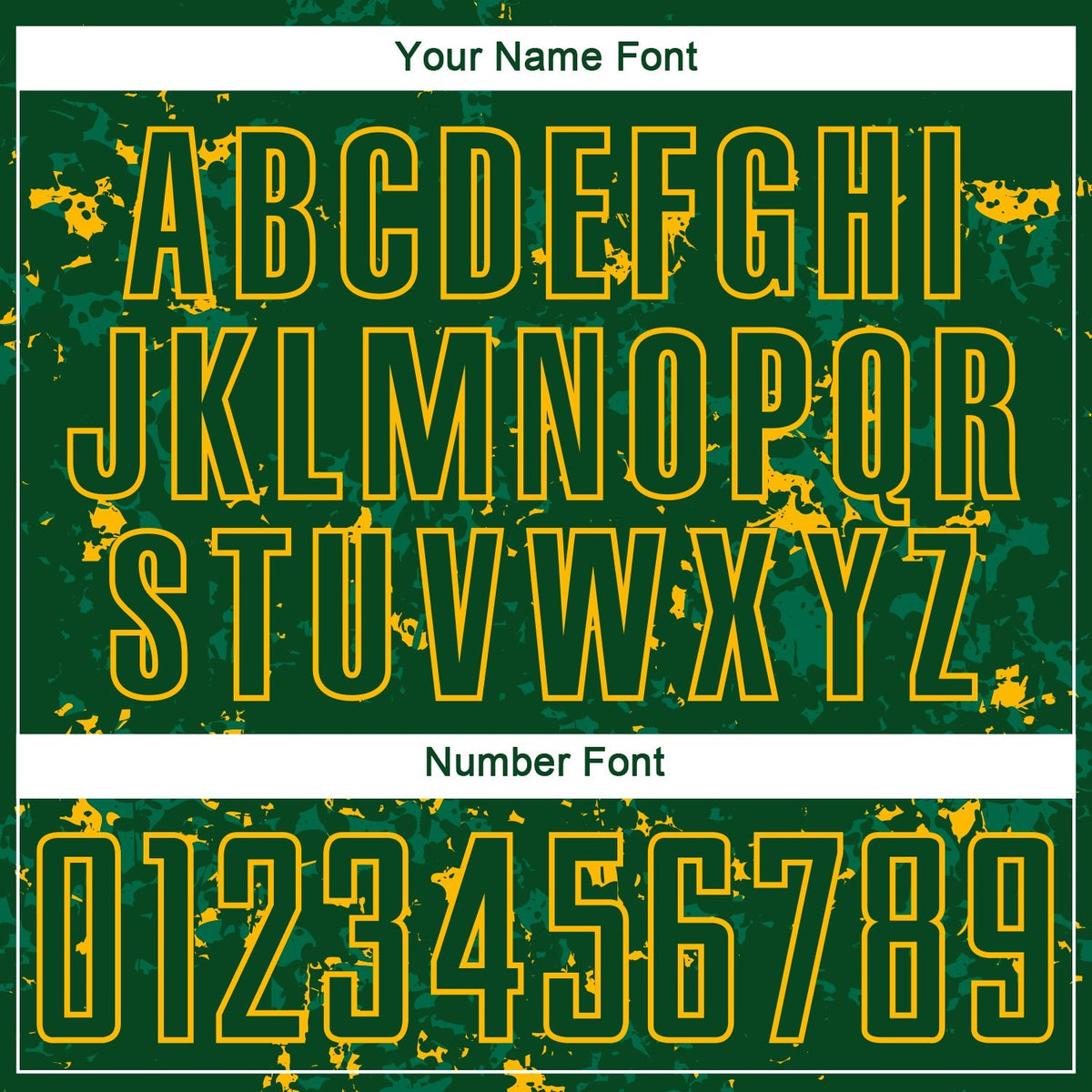 Custom Green Gold-Kelly Green Abstract Fragment Art Sublimation Soccer Uniform Jersey photo 5