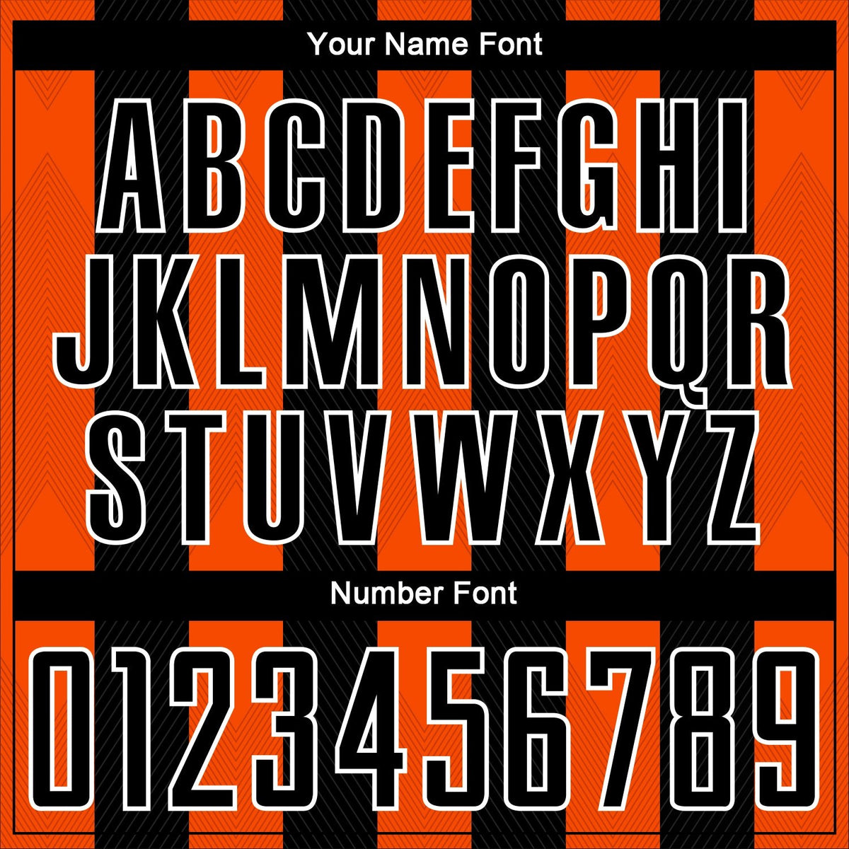 Custom Black Orange-White Line Sublimation Soccer Uniform Jersey photo 5