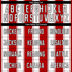 Custom Red White-Black Line Sublimation Soccer Uniform Jersey photo 4