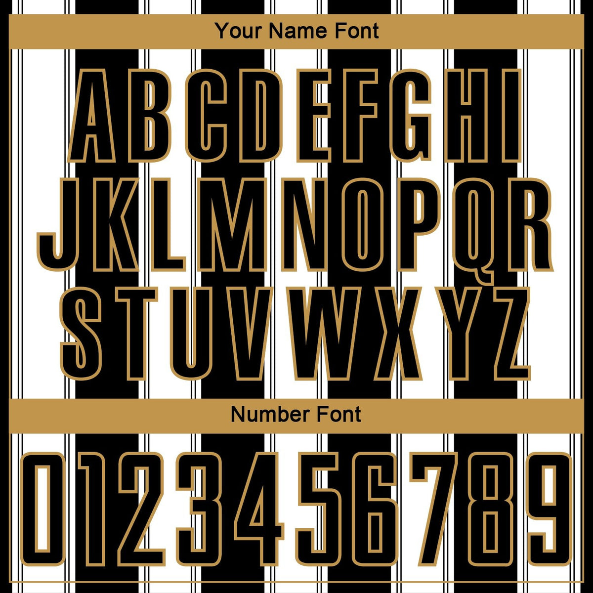 Custom Black White-Old Gold Line Sublimation Soccer Uniform Jersey photo 5