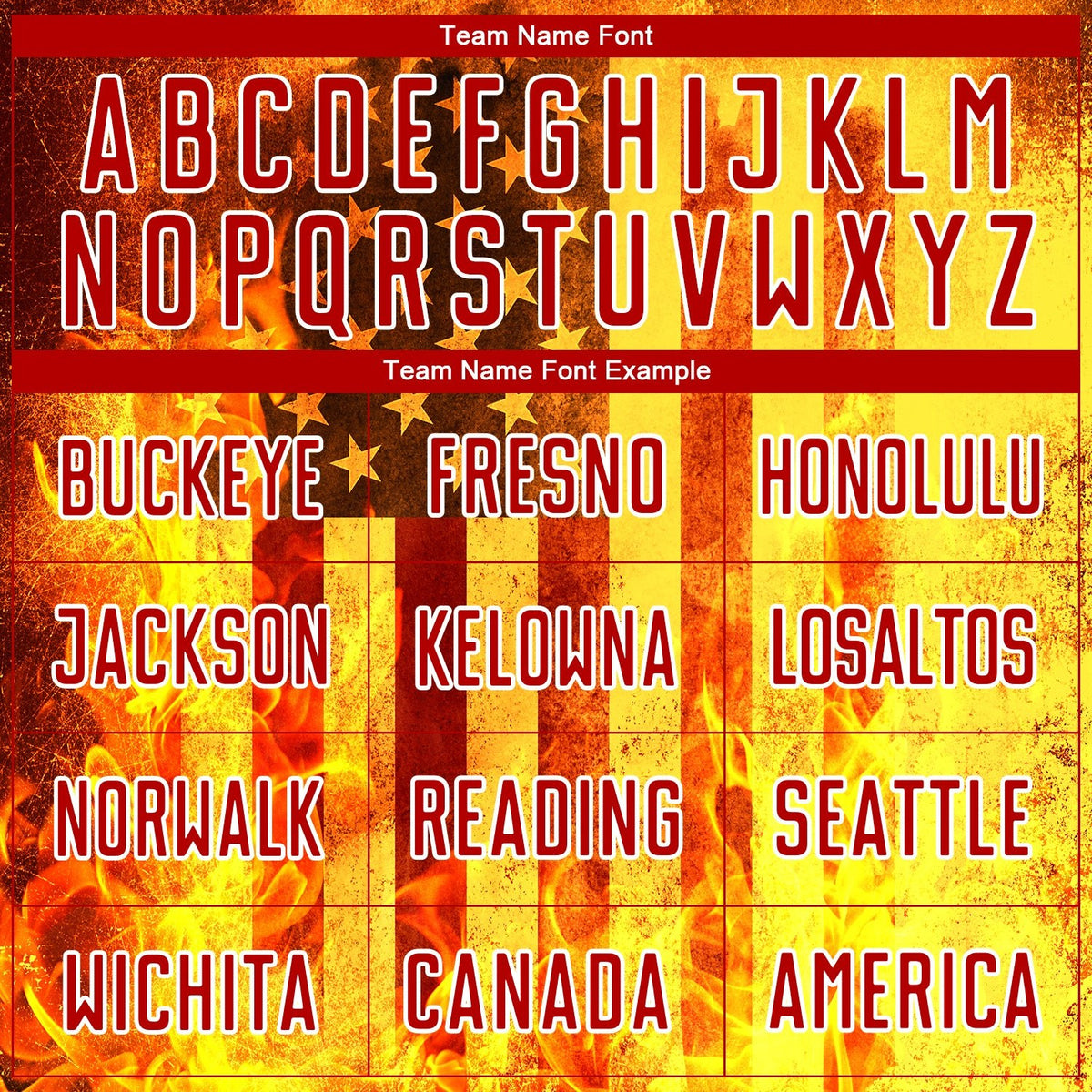 Custom Light Yellow Red-White American Flag Flame Sublimation Soccer Uniform Jersey photo 4