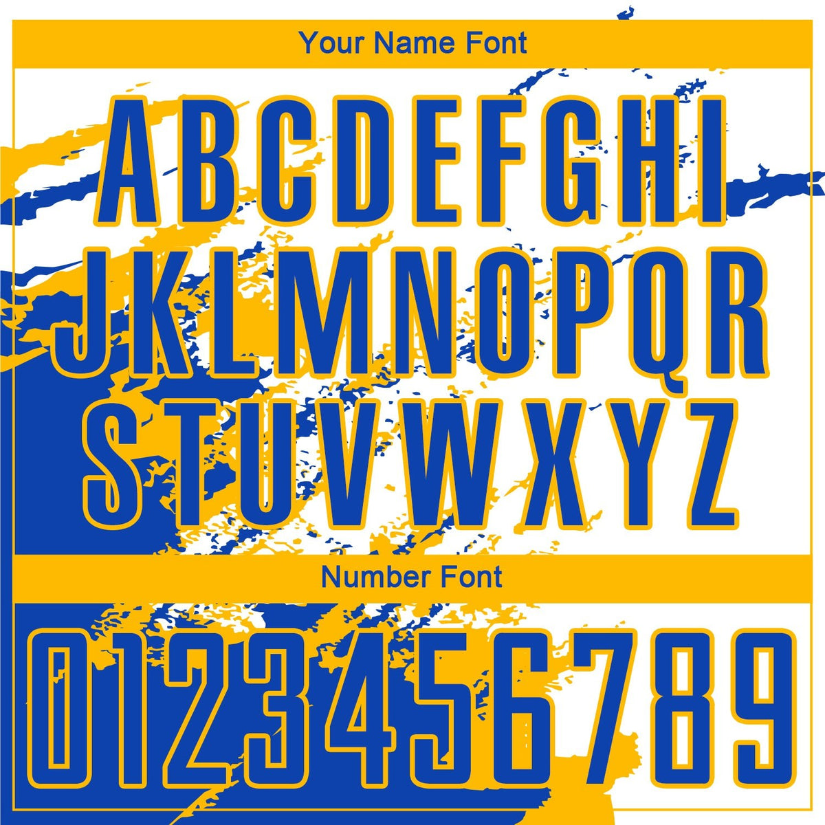 Custom White Thunder Blue-Gold Abstract Fragment Art Splash Sublimation Soccer Uniform Jersey photo 5