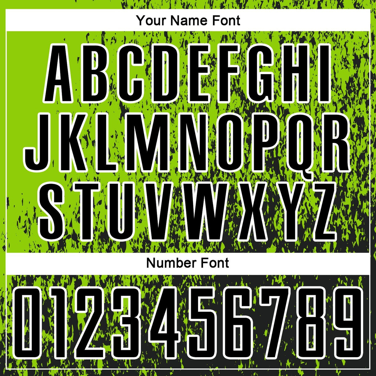 Custom Neon Green Black-White Abstract Fragment Art Sublimation Soccer Uniform Jersey photo 5