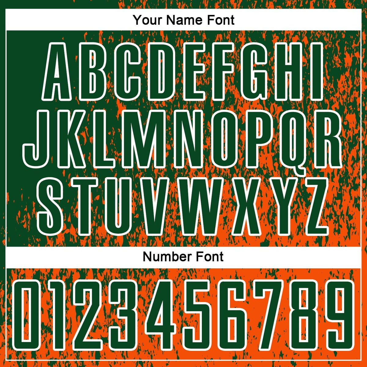 Custom Green Orange-White Abstract Fragment Art Sublimation Soccer Uniform Jersey photo 5