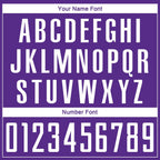 Custom Purple White Sublimation Soccer Uniform Jersey photo 5
