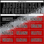 Custom Black Gray-Red Gradient Geometric Shape Sublimation Soccer Uniform Jersey photo 4