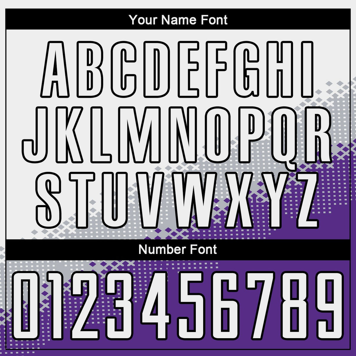 Custom White Gray Purple-Black Gradient Geometric Shape Sublimation Soccer Uniform Jersey photo 5