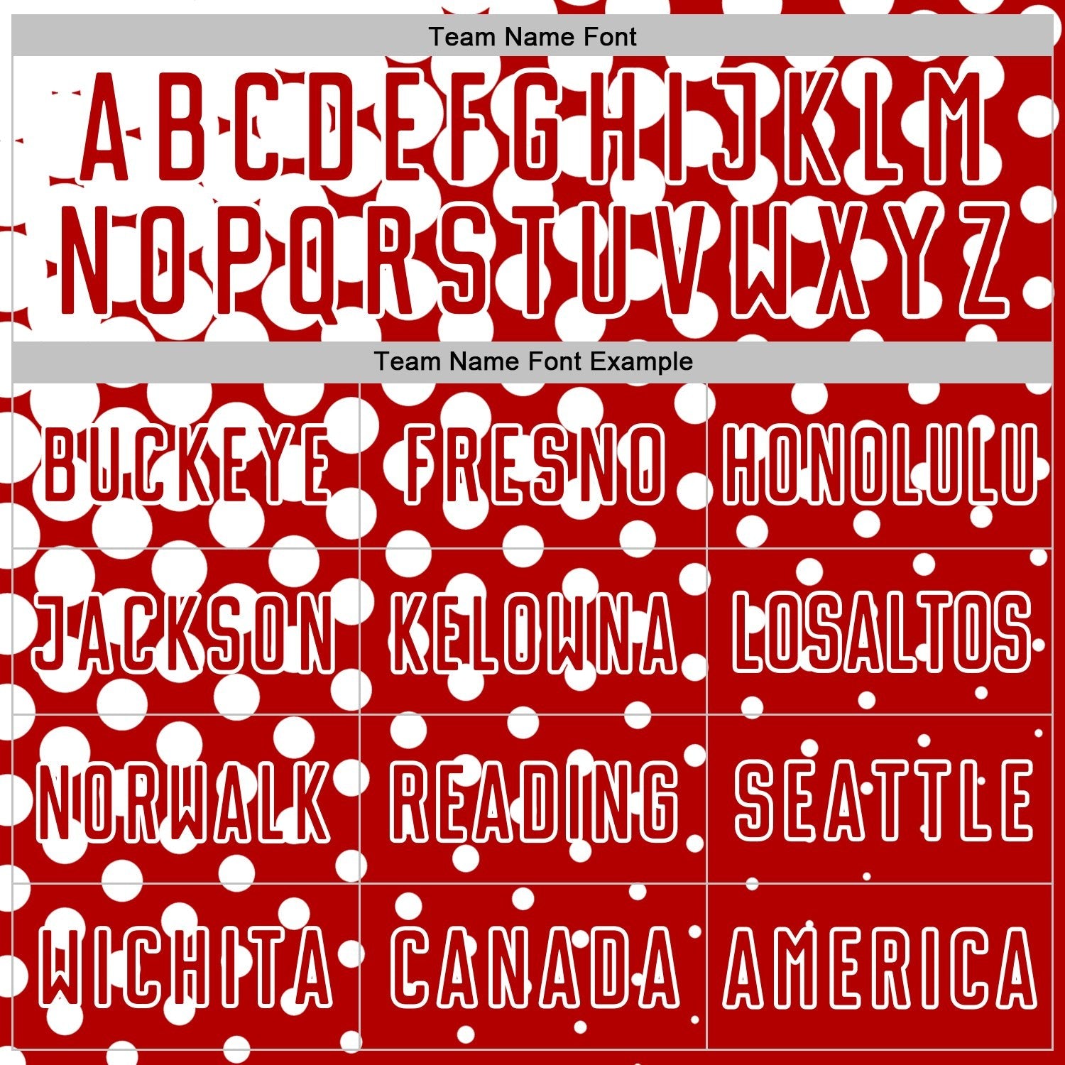 Custom Red White Modern Polka Dot Sublimation Soccer Uniform Jersey photo 4
