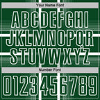 Custom Green White Lines Sublimation Soccer Uniform Jersey photo 5