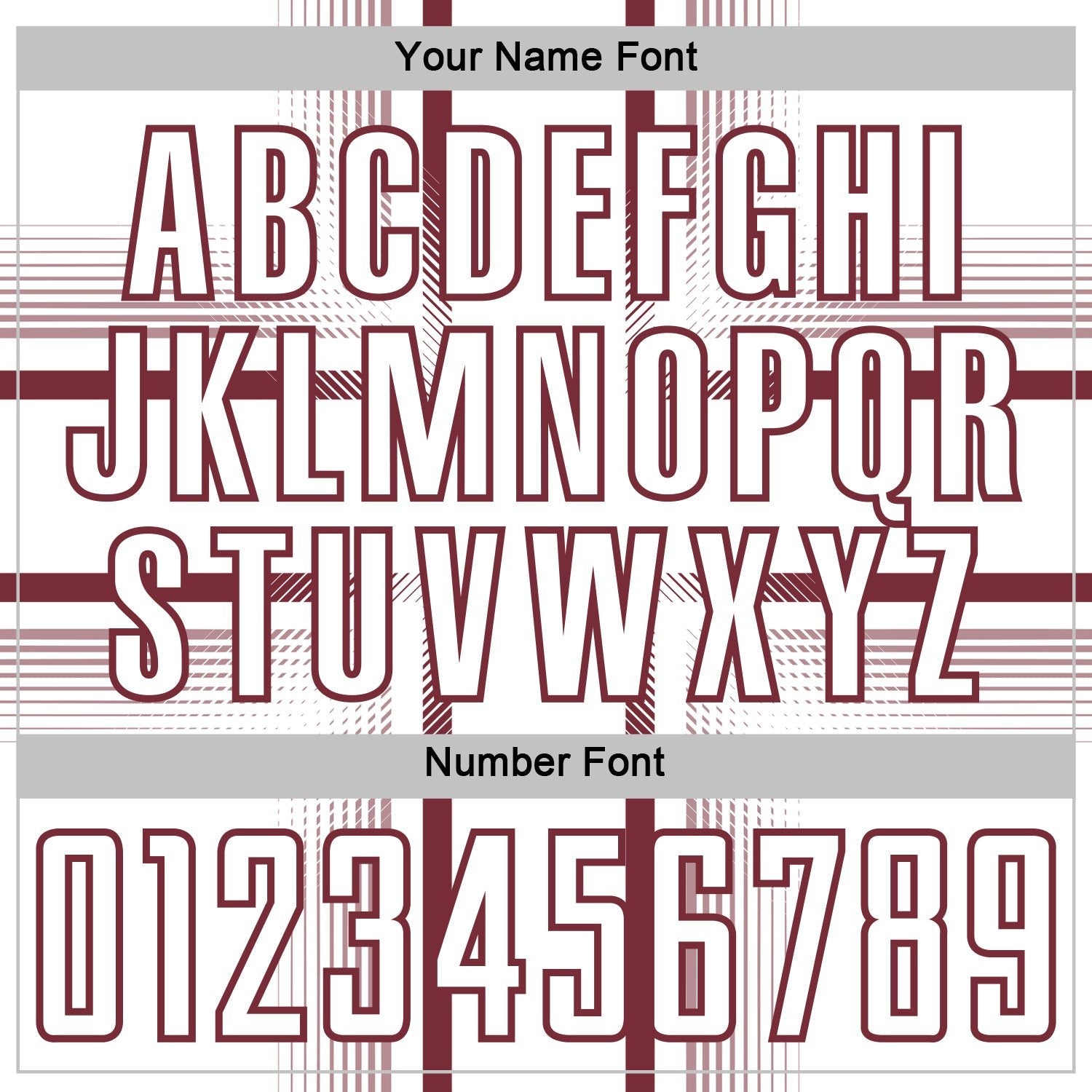 Custom White Burgundy Lines Sublimation Soccer Uniform Jersey photo 5