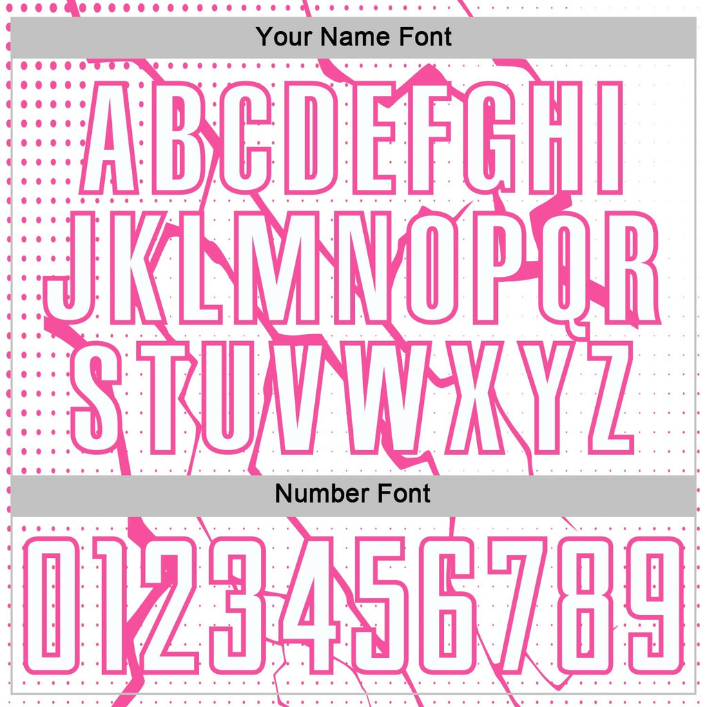 Custom White Pink Lightning Sports Sublimation Soccer Uniform Jersey photo 5